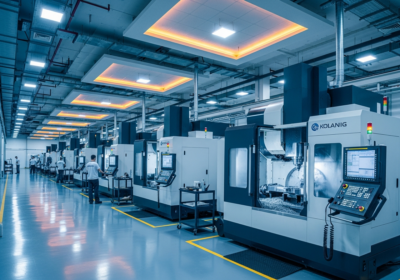 Metrics Works CNC machining facility in Saltillo, Mexico