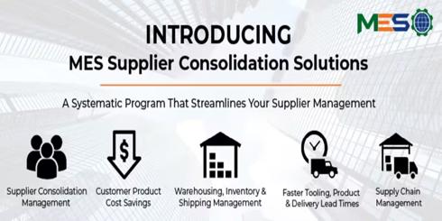 MES Supplier Consolidation Solutions